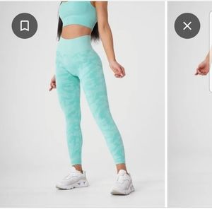 NVGTN Mint Camo Leggings